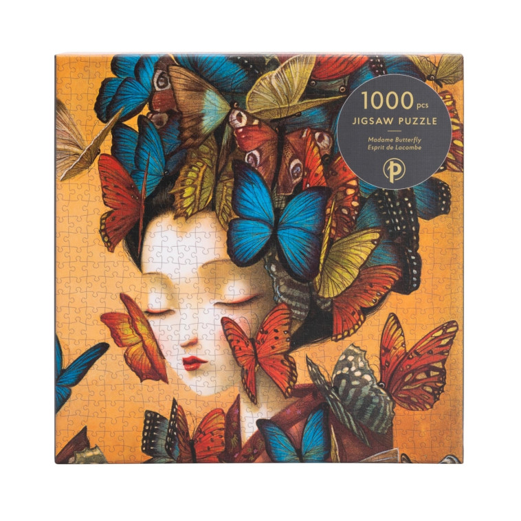 PUZZLES MADAME BUTTERFLY - 1000 PIECES - XXX - PAPERBLANKS