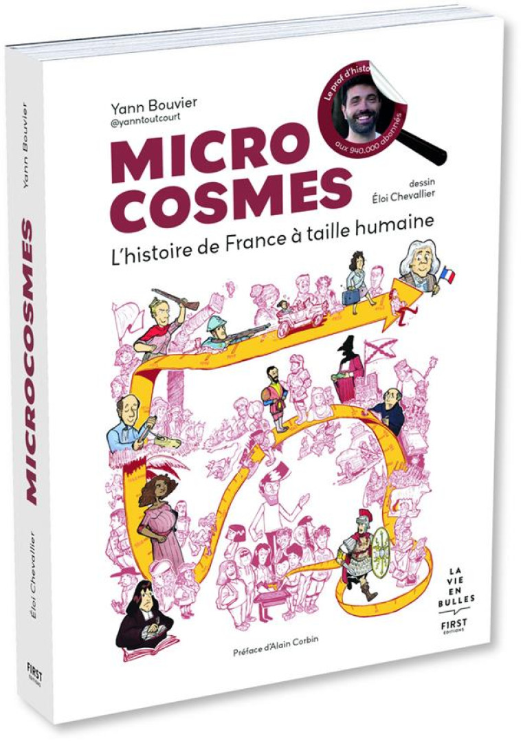 MICROCOSMES - L-HISTOIRE DE FRANCE A TAILLE HUMAINE - BOUVIER/CHEVALLIER - FIRST