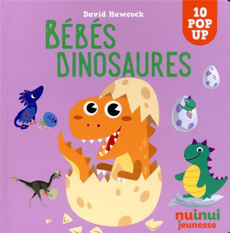 BEBE DINOSAURES - HAWCOCK DAVID - NUINUI JEUNESSE