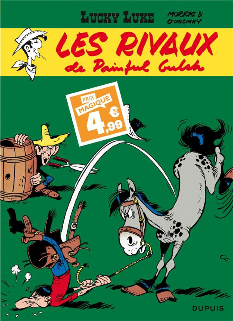 LUCKY LUKE - TOME 19 - LES RIVAUX DE PAINFUL GULCH / EDITION SPECIALE (INDISPENSABLES 2024) - MORRIS/GOSCINNY - DUPUIS