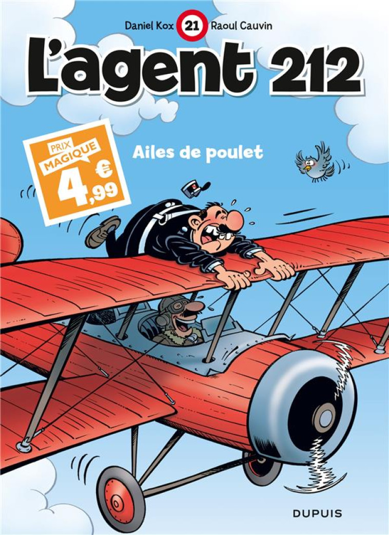 L-AGENT 212 - TOME 21 - AILES DE POULET / EDITION SPECIALE (INDISPENSABLES 2024) - CAUVIN/KOX - DUPUIS