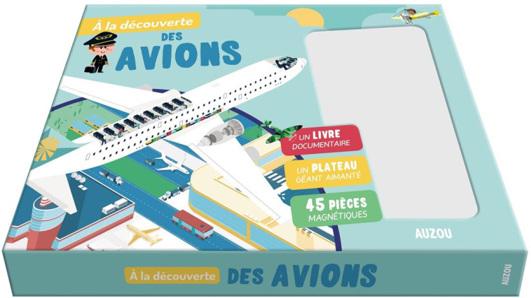 A LA DECOUVERTE DES AVIONS - DAVID - PHILIPPE AUZOU