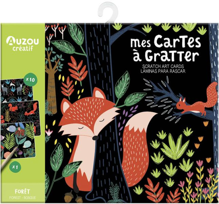 MA POCHETTE D-ARTISTE - MES CARTES A GRATTER  FORET NE - MEL ARMSTRONG - NC