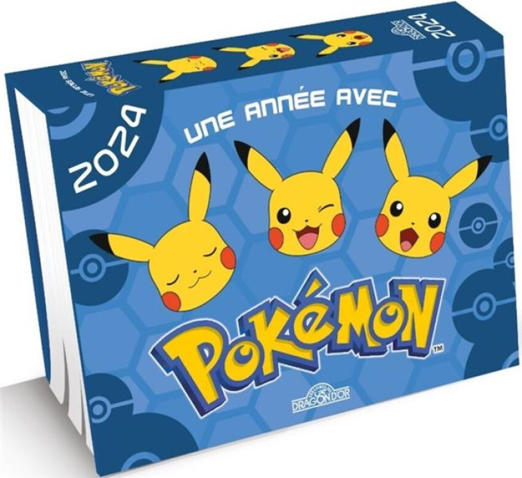 POKEMON - EPHEMERIDE 2024 - UNE ANNEE AVEC POKEMON - THE POKEMON COMPANY - NC