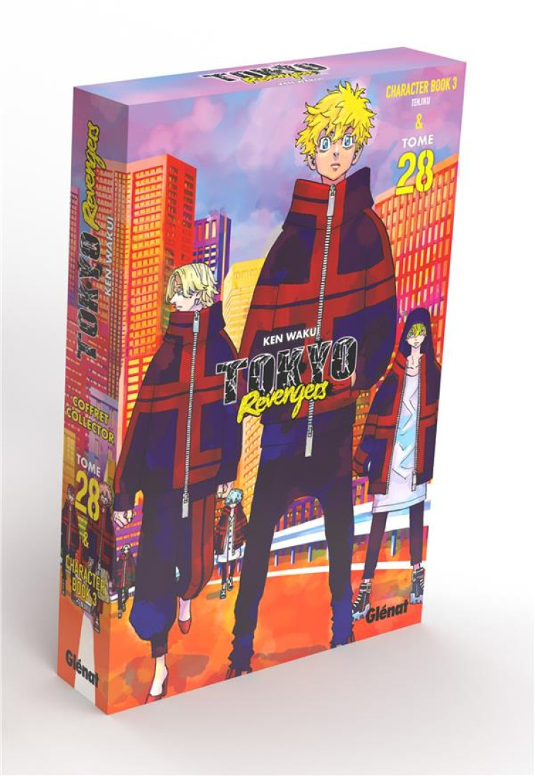 TOKYO REVENGERS - TOME 28 - COFFRET COLLECTOR - WAKUI KEN - GLENAT