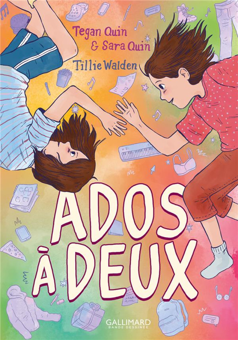 ADOS A DEUX - QUIN/WALDEN - GALLIMARD