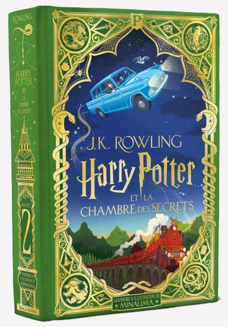 HARRY POTTER - II - HARRY POTTER ET LA CHAMBRE DES SECRETS - MINALIMA/ROWLING - GALLIMARD