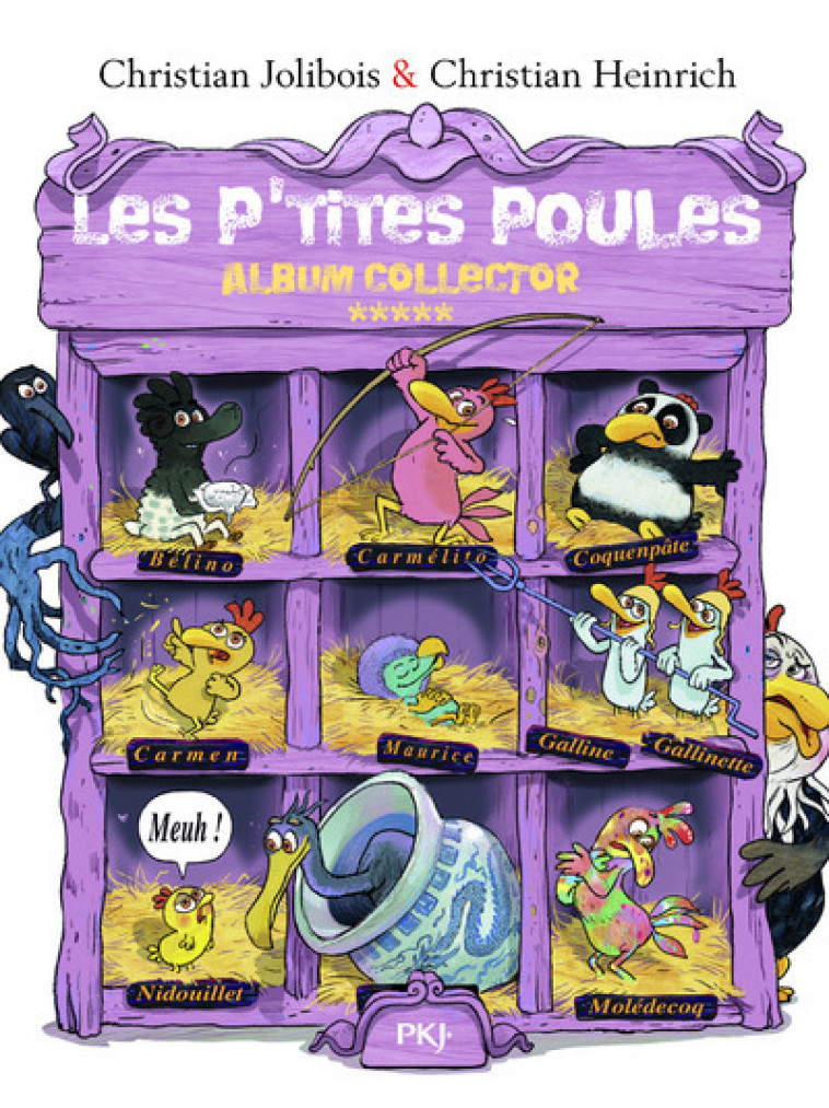 LES P-TITES POULES - ALBUM COLLECTOR 5 (TOMES 17 A 20) - Christian Jolibois - POCKET JEUNESSE