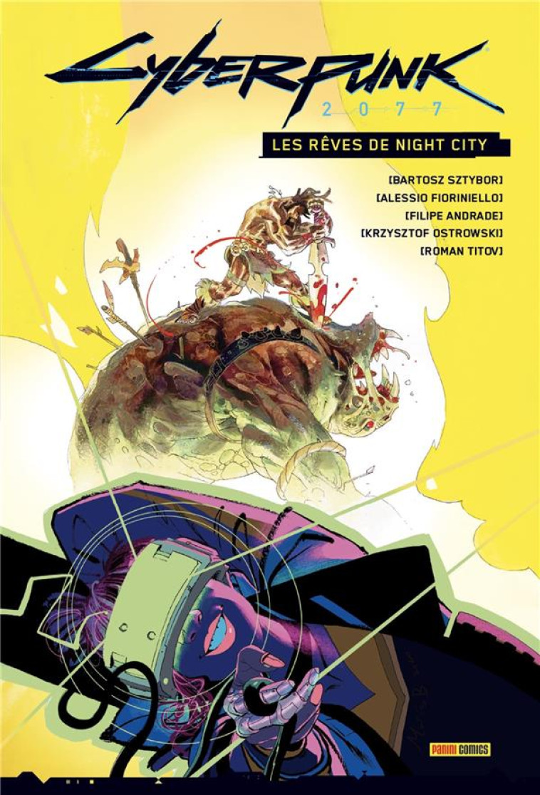 CYBERPUNK 2077 : LES REVES DE NIGHT CITY - SZTYBOR/ANDRADE - PANINI