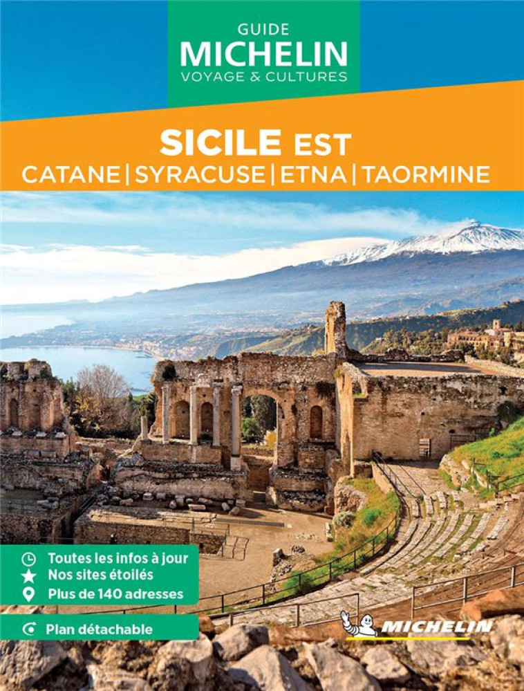 GUIDES VERTS WE&GO EUROPE - GUIDE VERT WE&GO SICILE EST - CATANE, SYRACUSE, ETNA, TAORMINE - XXX - MICHELIN