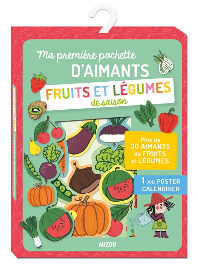 MA POCHETTE D-AIMANTS - FRUITS ET LEGUMES DE SAISON - RIGAUDIE MYLENE - NC