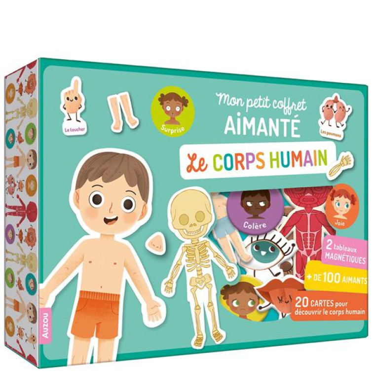 MON PETIT COFFRET AIMANTE - LE CORPS HUMAIN - SANCHEZ MARCO LYDIA - NC