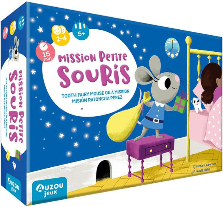 P-TITS JEUX - MISSION PETITE SOURIS - GALONNIER/SLATER - NC