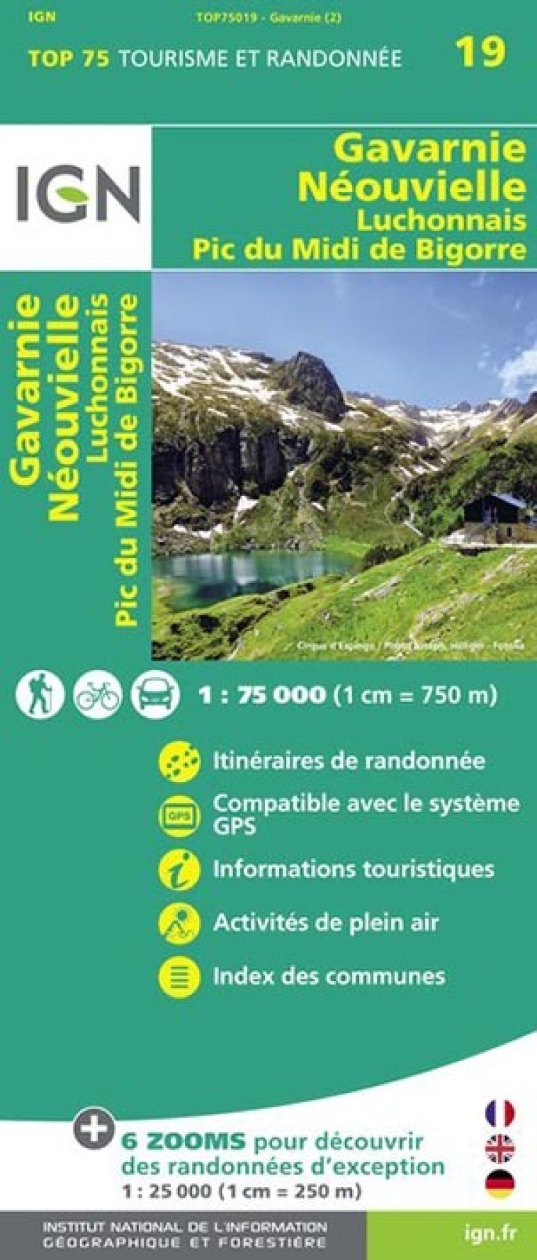 GAVARNIE-NEOUVIELLE-LUCHONNAIS- PIC DU MIDI DE BIGORRE - XXX - IGN