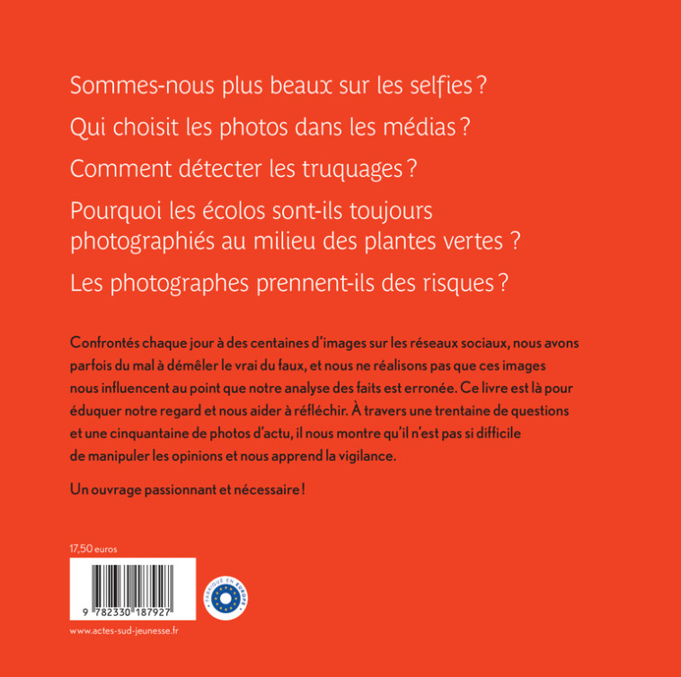 La photo en questions - Pierangélique Schouler - ACTES SUD