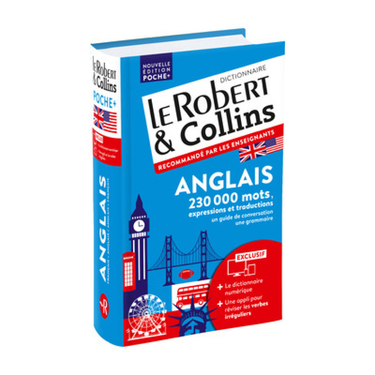 Robert & Collins Poche + Anglais - Collectif Collectif - LE ROBERT