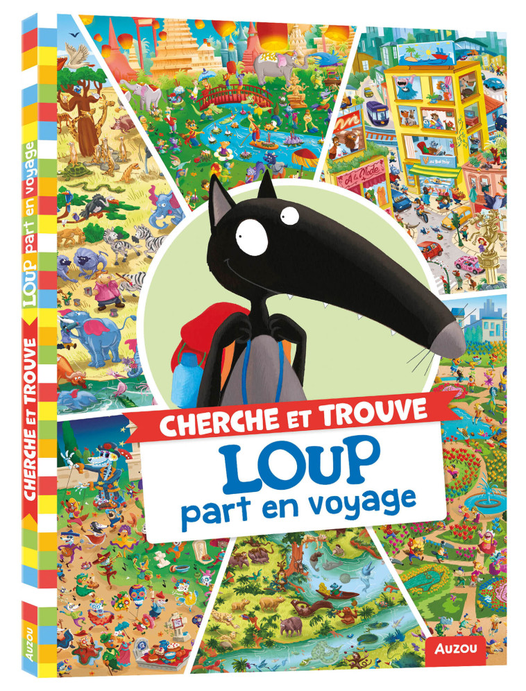 CHERCHE & TROUVE LOUP PART EN VOYAGE - Orianne Lallemand, Éléonore THUILLIER - AUZOU