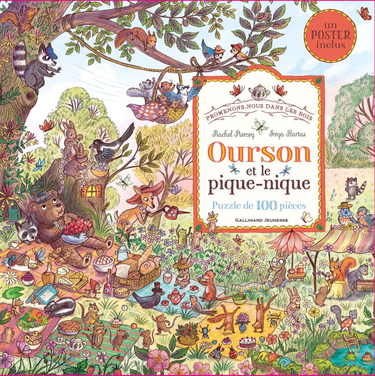 Ourson et le pique-nique -  RACHEL PIERCEY, Rachel Piercey - GALLIMARD JEUNE