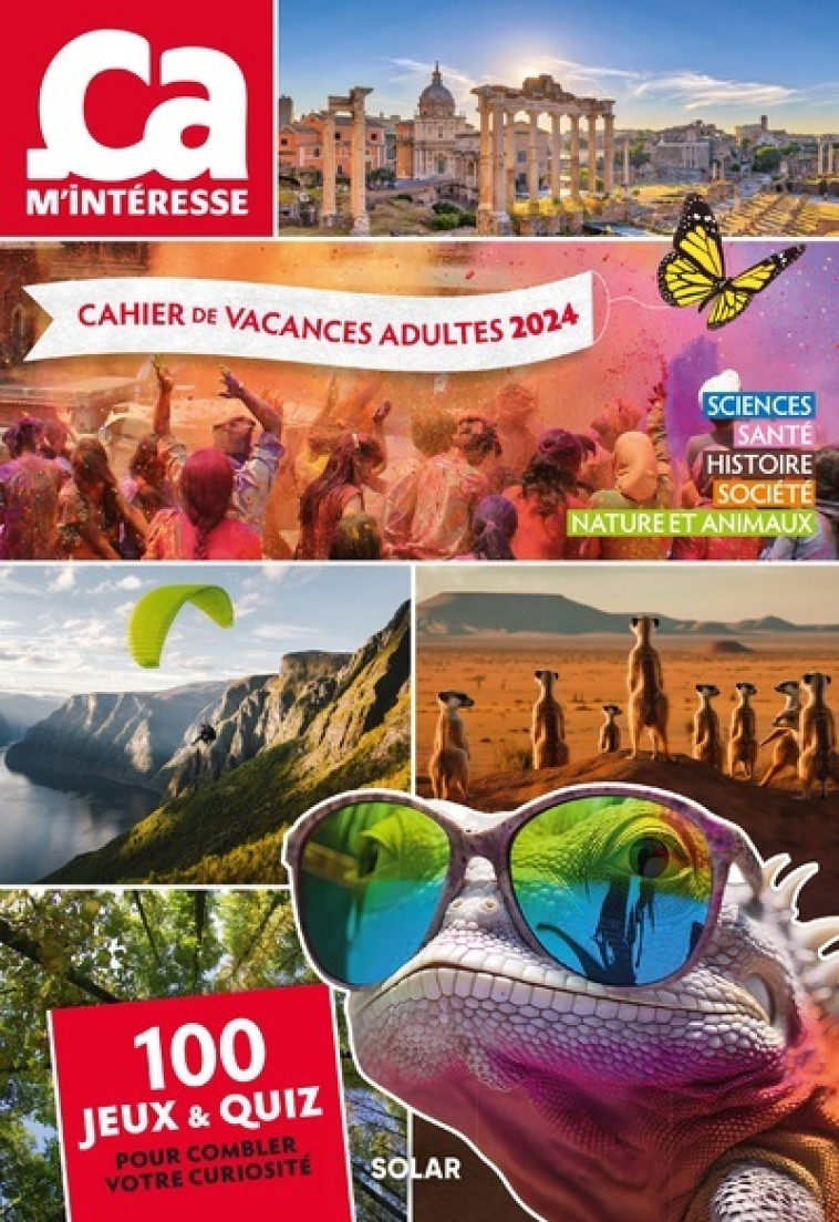 Cahier de vacances ça m'intéresse 2024 - Valérie Cluzel - SOLAR