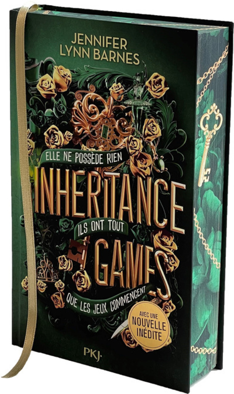 Inheritance Games Collector - Tome 1 - Jennifer Lynn Barnes - POCKET JEUNESSE