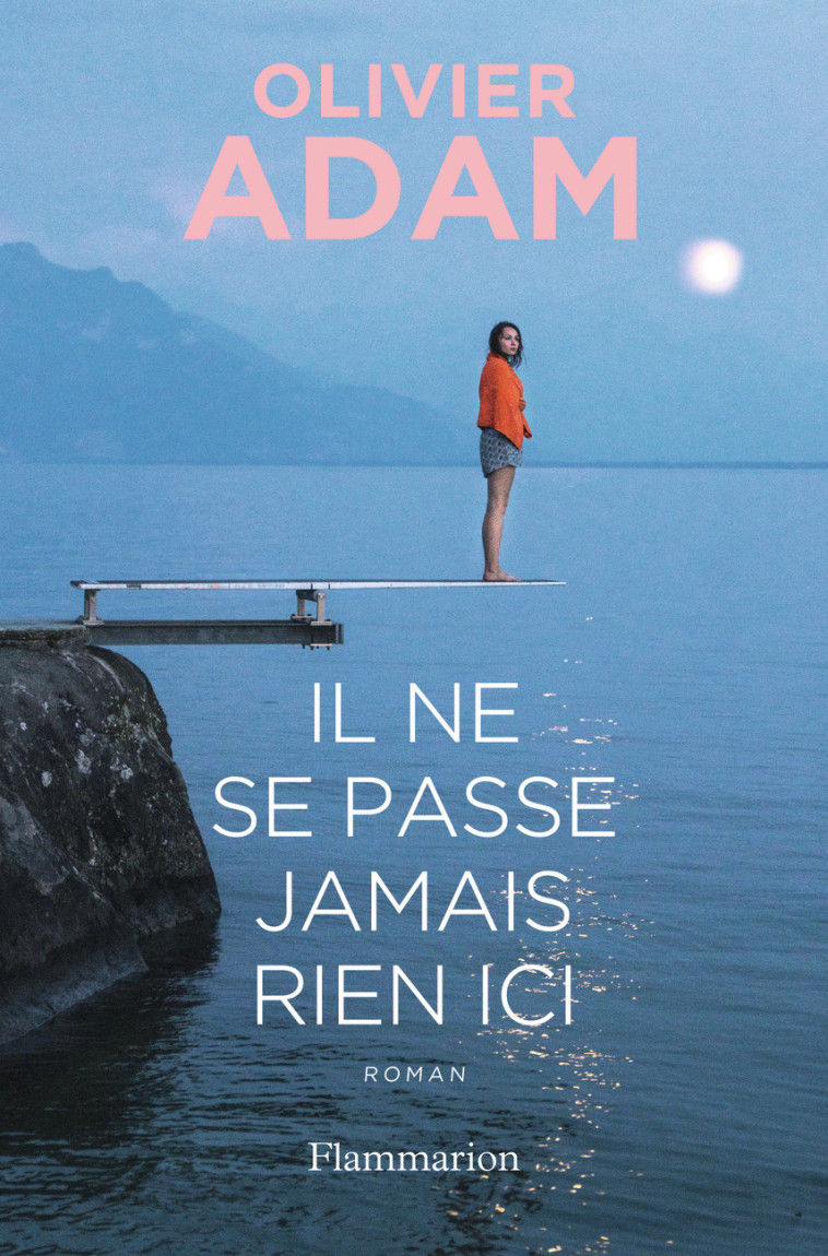 Il ne se passe jamais rien ici - Olivier Adam - FLAMMARION