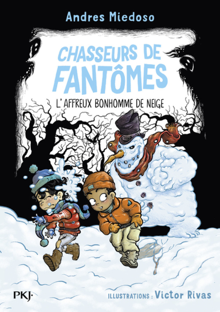 Chasseurs de fantômes - Tome 07 L'affreux bonhomme de neige - Andres Miedoso, Victor Rivas, Michel Leydier - POCKET JEUNESSE