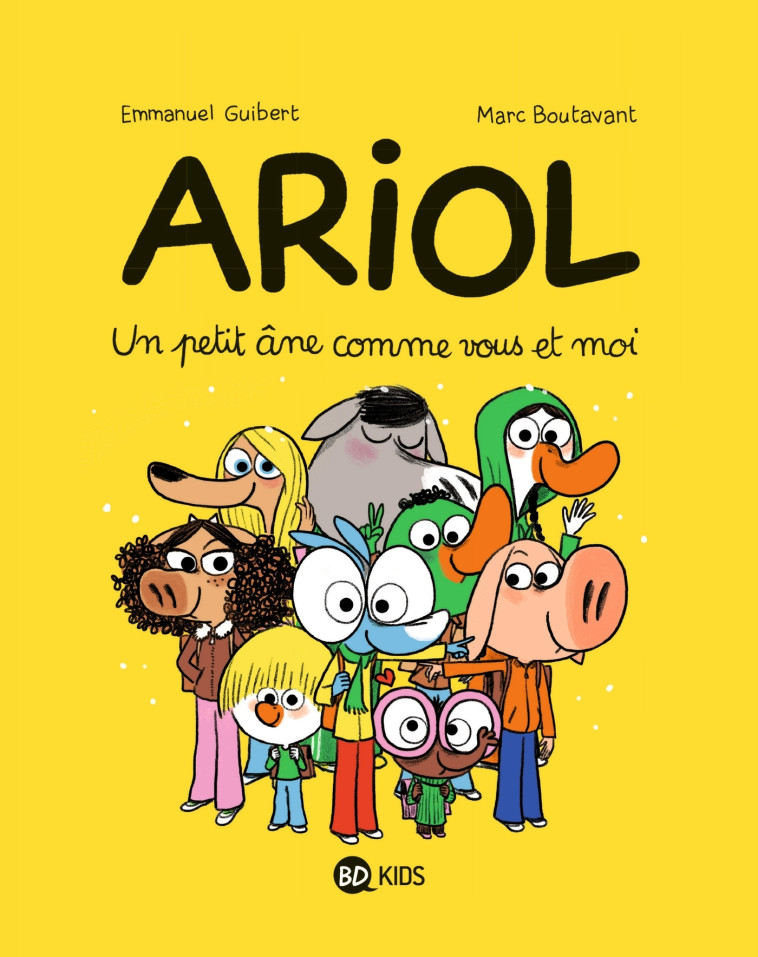 Ariol, Tome 01 - Emmanuel Guibert, Marc Boutavant - BAYARD JEUNESSE