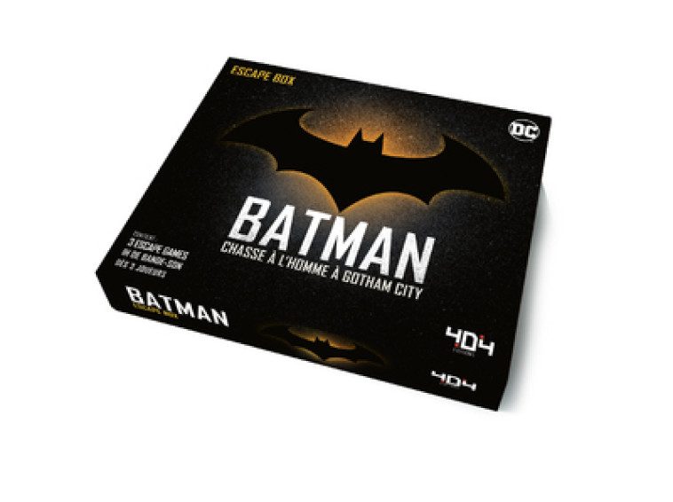 Escape Box Batman - Warner Bros Warner Bros, Virgile Iscan - 404 EDITIONS