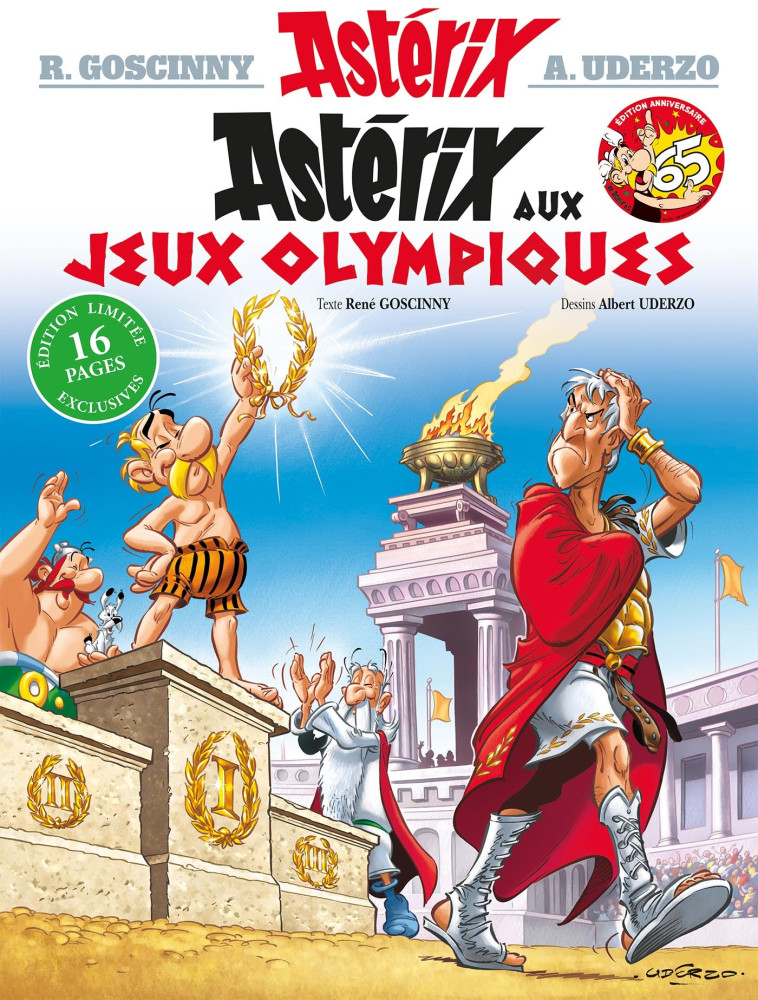 Astérix aux jeux Olympiques - Édition spéciale - René Goscinny, Albert Uderzo - HACHETTE