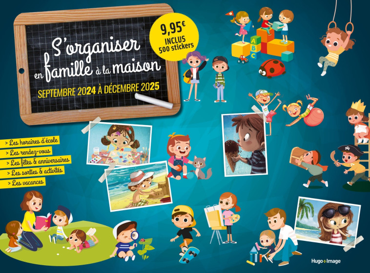 Calendrier s'organiser en famille 2024-2025 -   - HUGO IMAGE