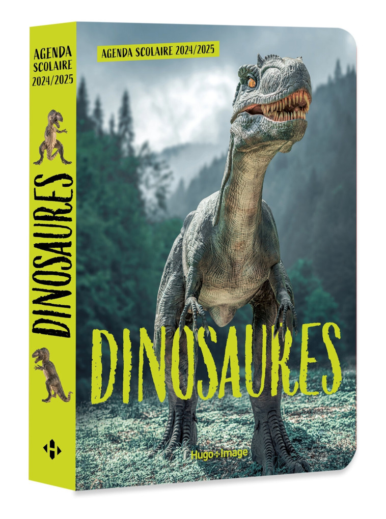 Agenda scolaire dinosaures 2024 - 2025 -   - HUGO IMAGE