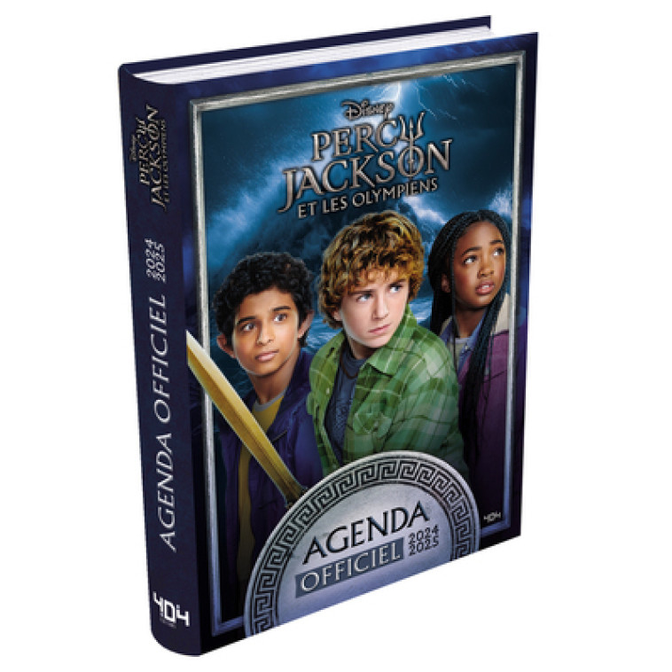 Agenda Percy Jackson officiel 2024-2025 - Disney Disney - 404 EDITIONS