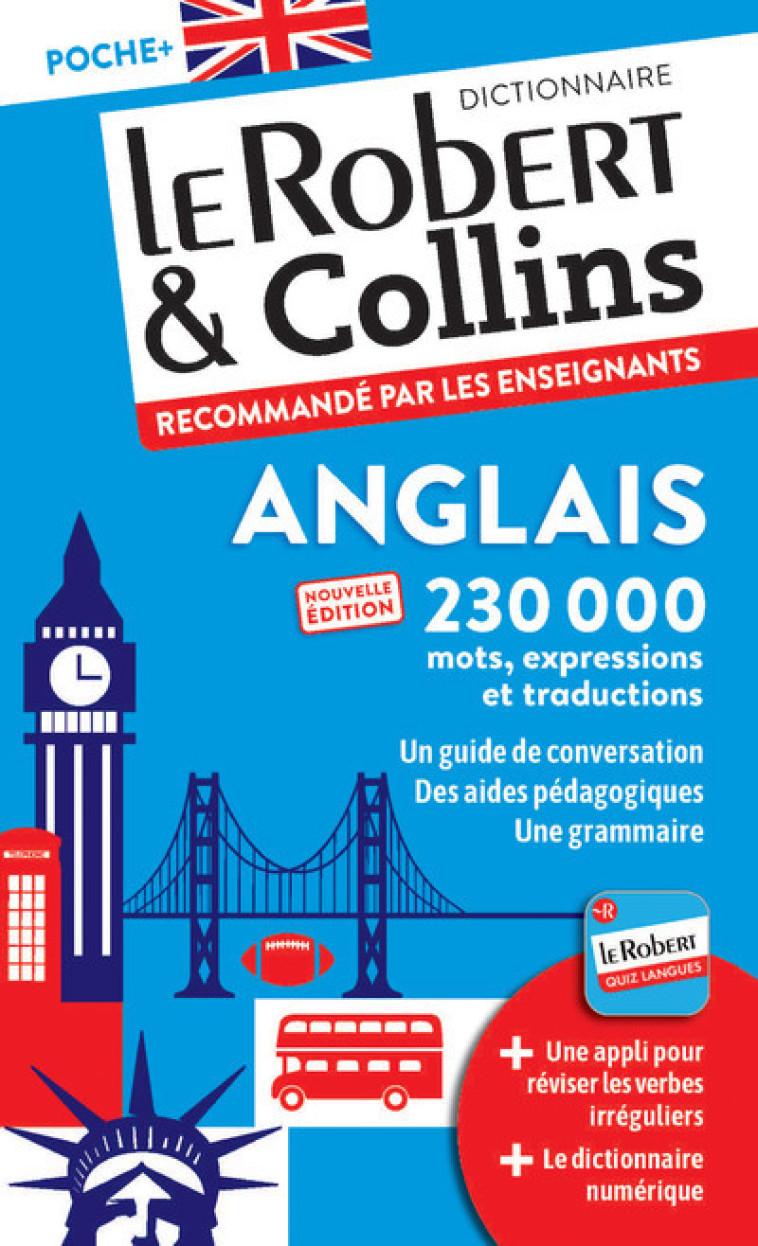 Le Robert & Collins Poche+ anglais - Collectif Collectif - LE ROBERT