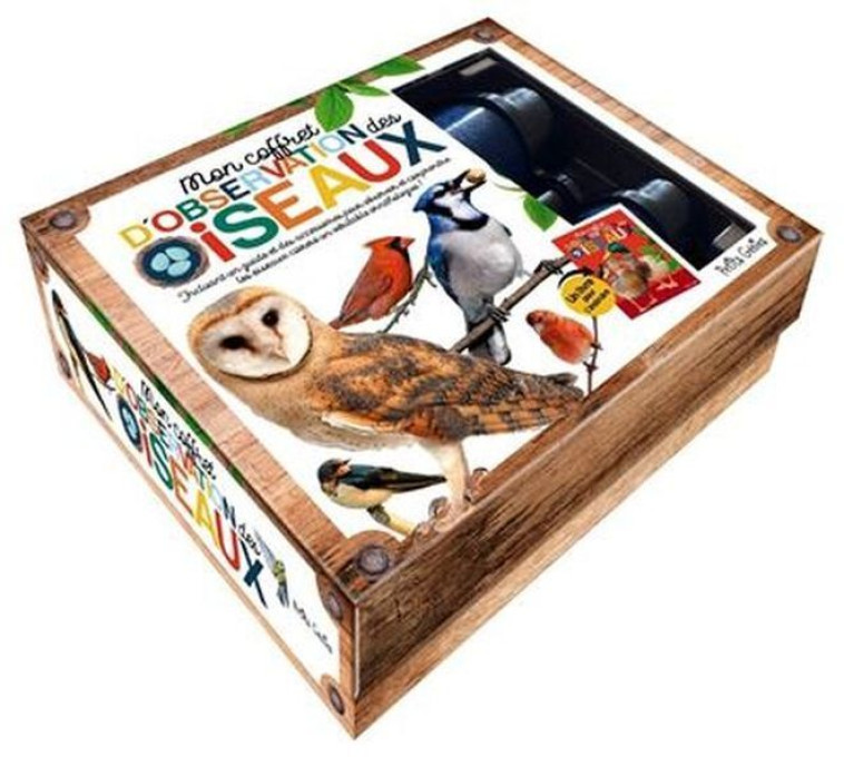 Mon coffret d'observation des oiseaux - Marie-Ève Côté - PETITS GENIES