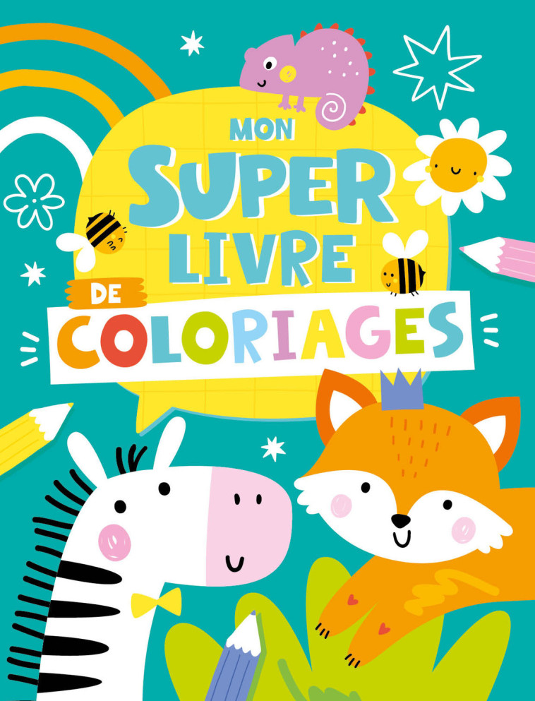 MON SUPER LIVRE DE COLORIAGES - Collectif Collectif - 1 2 3 SOLEIL