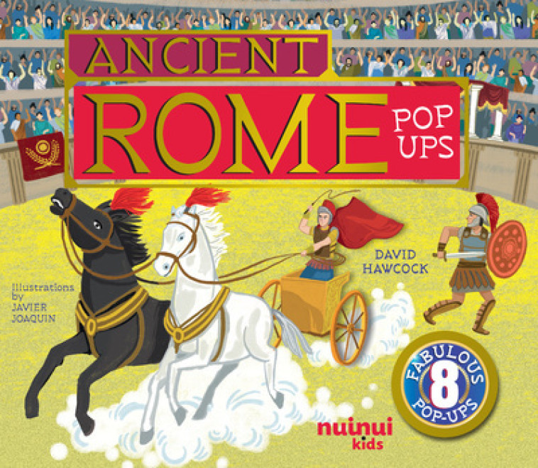 Ancient Rome pop-ups - David Hawcock - NUINUI JEUNESSE