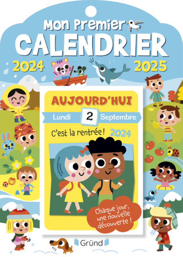 Mon premier calendrier 2024-2025 - Tiago Americo, Maîtresse Manon Maîtresse Manon - GRUND