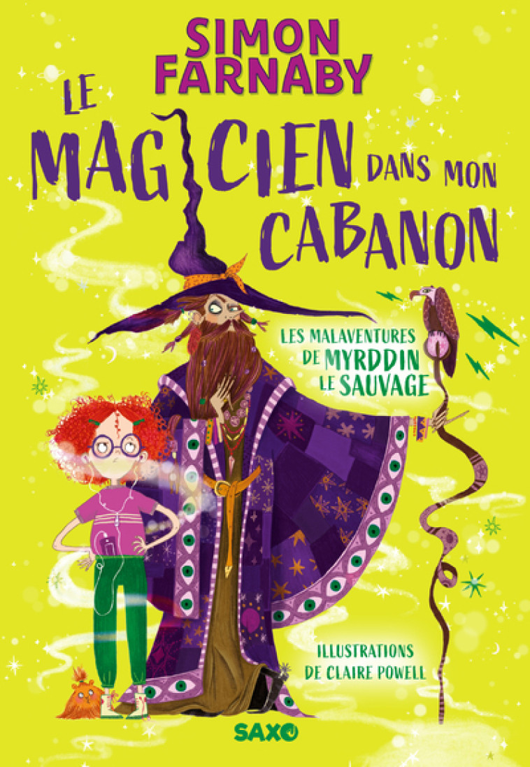 Le Magicien dans mon cabanon (broché) - Farnaby Simon, Powell Claire, Prémonville Marie de - SXO