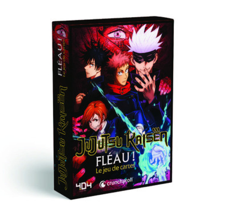 Jujutsu Kaisen : Fléaux - Le jeu de cartes - AKUTAMI GEGE, CRUNCHYROLL CRUNCHYROLL - 404 EDITIONS