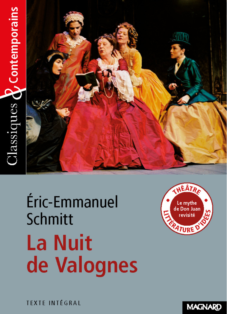 La Nuit de Valognes - Classiques et Contemporains - Brunel Pierre, Schmitt Éric-Emmanuel, Jullien Claudia - MAGNARD