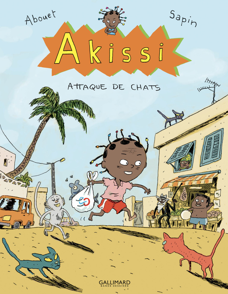 Akissi - Sapin Mathieu, Abouet Marguerite - GALLIMARD BD