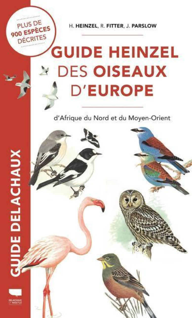 Guide Heinzel des oiseaux d'Europe - Fitter Richard, Heinzel Hermann, Parslow John - DELACHAUX