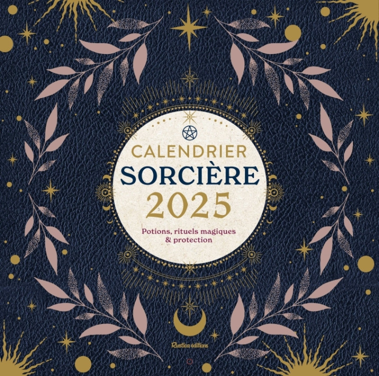 Calendrier mural sorcière 2025 - D'Hennezel Marie - RUSTICA