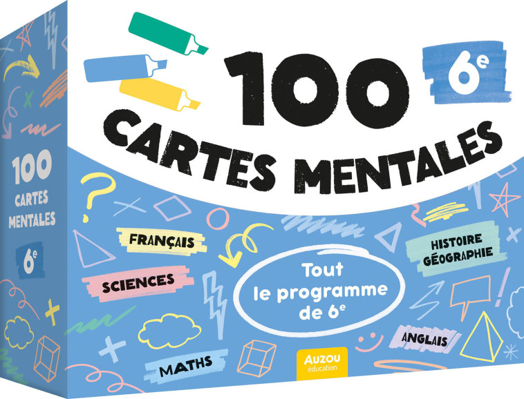 100 CARTES MENTALES - TOUT LE PROGRAMME DE 6E - Au coeur de ma class Au coeur de ma class, Turquois Alice, Au coeur de ma class  - AUZOU