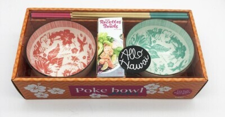 Coffret Poke bowls Aloha - Collectif Collectif,  Collectif - FIRST