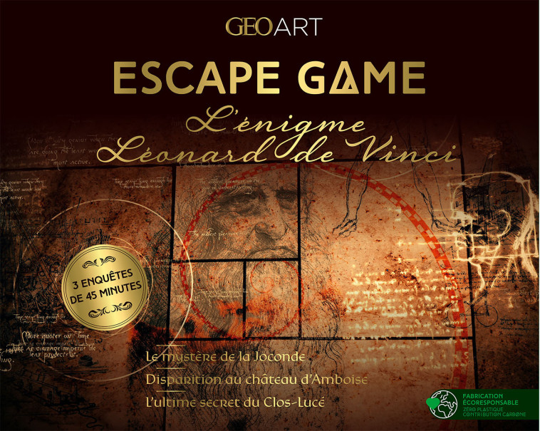 Escape game L'Énigme Léonard de Vinci -  Collectif - MUSEE IDEAL