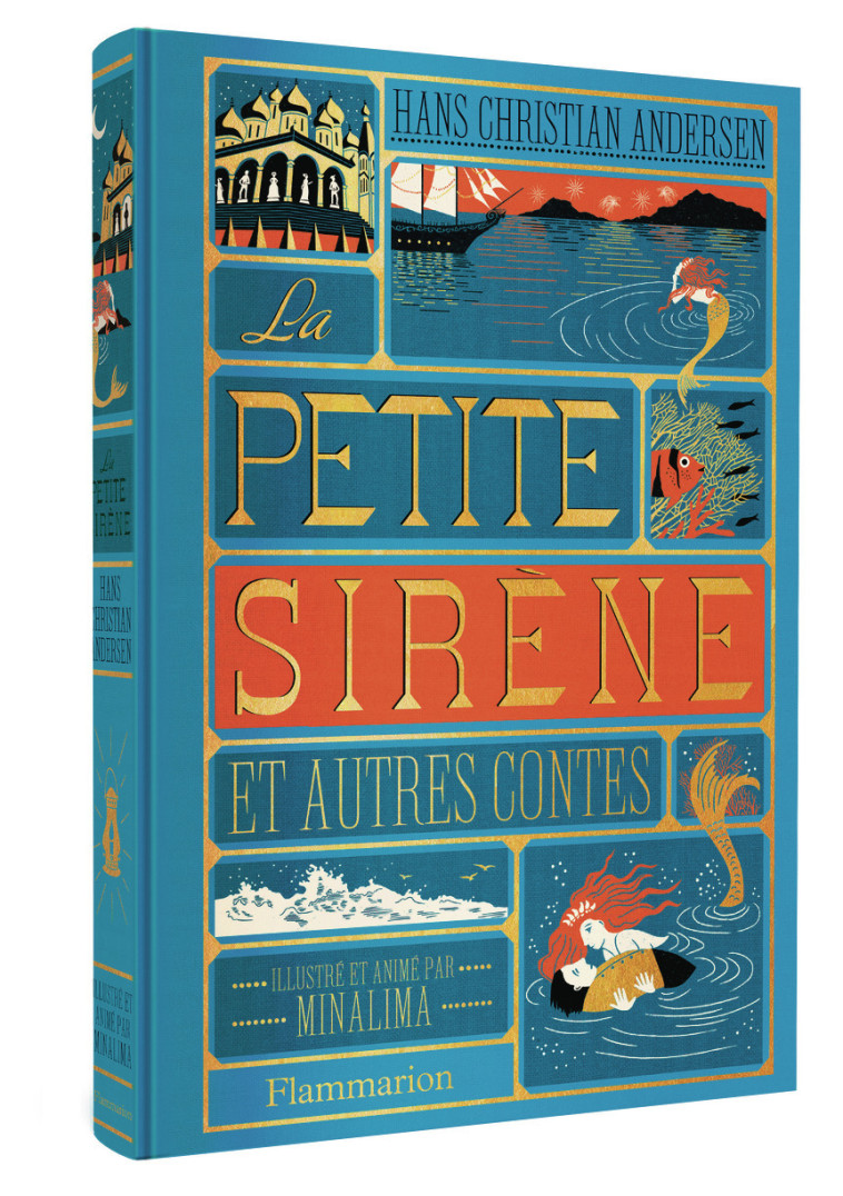 La Petite Sirène et autres contes - Hans Christian Andersen,  Minalima - FLAM JEUNESSE