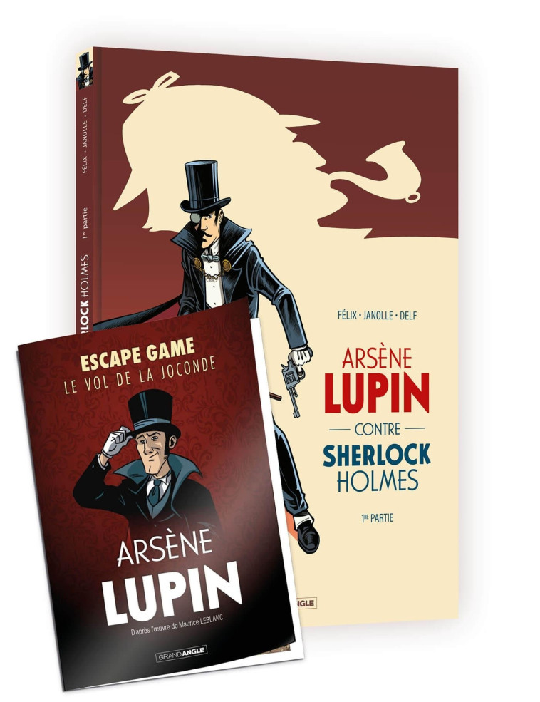 Arsène Lupin contre Sherlock Holmes  - vol. 01/2 + escape game offert - Alain Janolle, Jérôme FELIX - BAMBOO