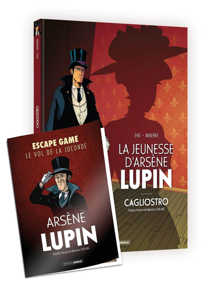 La Jeunesse d'Arsène Lupin - Cagliostro + escape game offert - Michaël MINERBE, Jérôme Eho, Massimo MALOSSO - BAMBOO