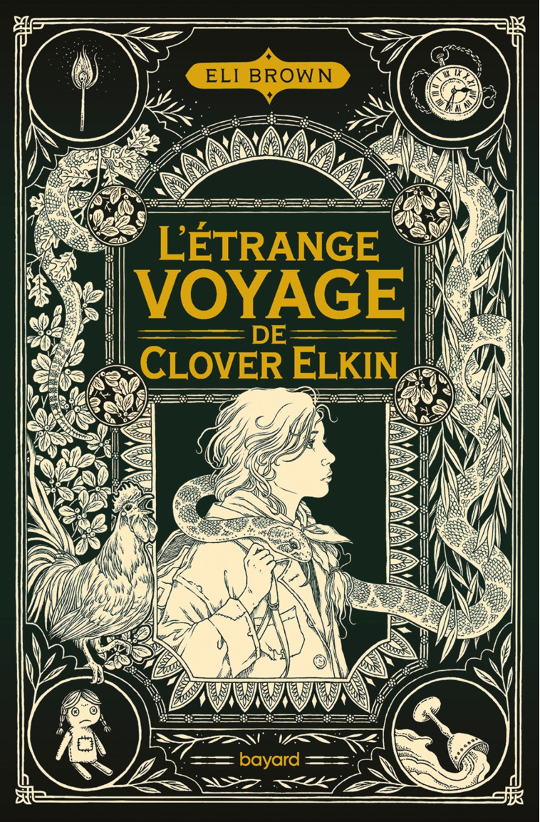 L'étrange voyage de Clover Elkin - Eli BROWN, Sidonie Van den Dries - BAYARD JEUNESSE